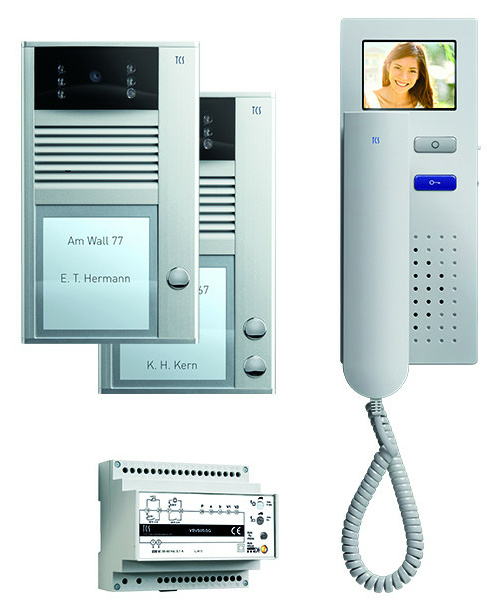 TCS PVC1321-0010 video:color 2Tasten VPAK AP von TCS