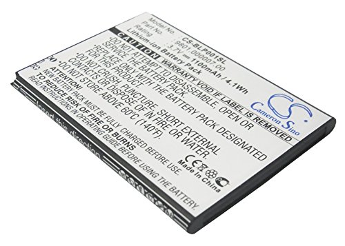 TCTK Akkus 1100mAh Kompatibel mit [Blaupunkt] America Ersetzt 9801.000007.00 von TCTK
