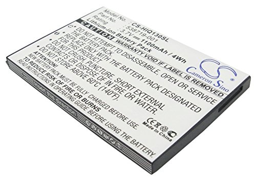 TCTK Akkus 1100mAh Kompatibel mit [HP] Glisten K3, iPAQ Glisten, iPAQ K3, Ersetzt 538719-001, 538722-001, HSTNH-T21C-S von TCTK