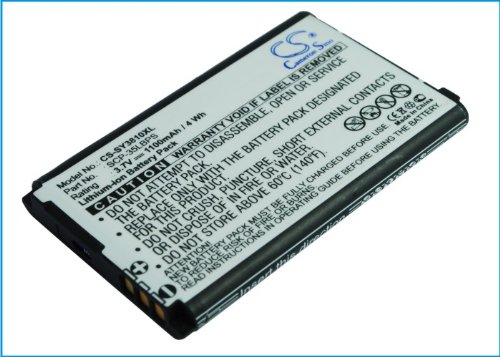 TCTK Akkus 1100mAh Kompatibel mit [Sanyo] Mirro SCP-3810, SCP-3810 Ersetzt SCP-35LBPS von TCTK