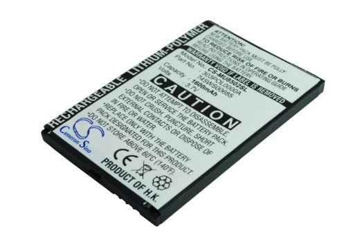 TCTK Akkus 1600mAh Kompatibel mit [I-Mate] Ultimate 8502 Ersetzt 303POL0000A, 745WS00685 von TCTK