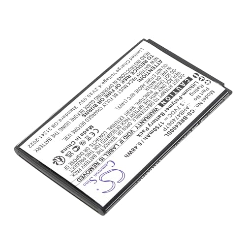 TCTK Akkus 1750mAh Kompatibel mit [BRONDI] Energy 4G Ersetzt AHB474067P von TCTK