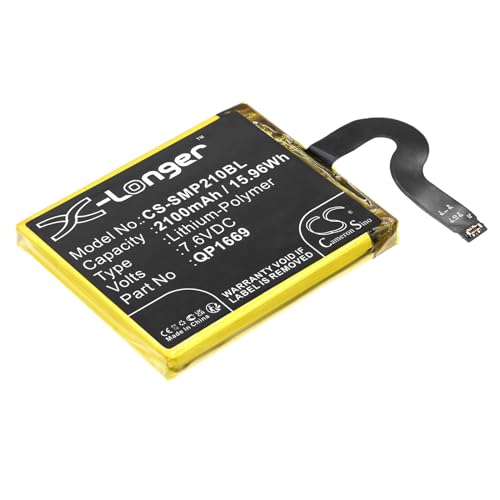 TCTK Akkus 2100mAh Kompatibel mit [Sunmi] V2 Pro Ersetzt QP1669 von TCTK