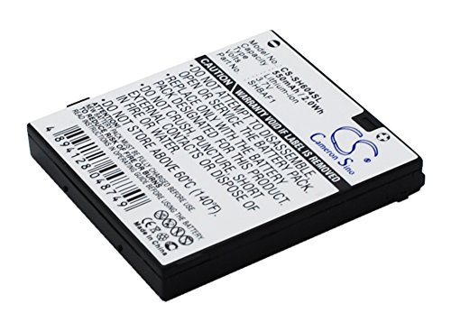 TCTK Akkus 550mAh Kompatibel mit [Sharp] V604SH Ersetzt SHBAF1 von TCTK