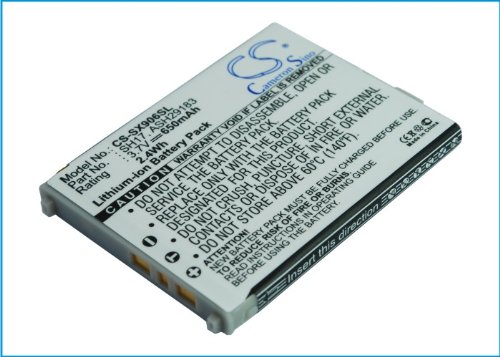 TCTK Akkus 650mAh Kompatibel mit [Sharp] 906H, 906I, SH906I Ersetzt ASH29183, SH17 von TCTK