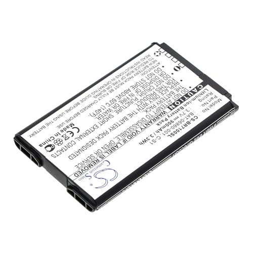 TCTK Akkus 900mAh Kompatibel mit [BlackBerry] 7100, 7100g, 7100i, 7100r, 7100t, 7100v, 7100x, 7105t, 7130c, 7130e, 7130g, 7130v, RAQ40GW, RAQ41GW, RAQ42GW Ersetzt ACC-10477-001, BAT-06860-001, C-S1 von TCTK
