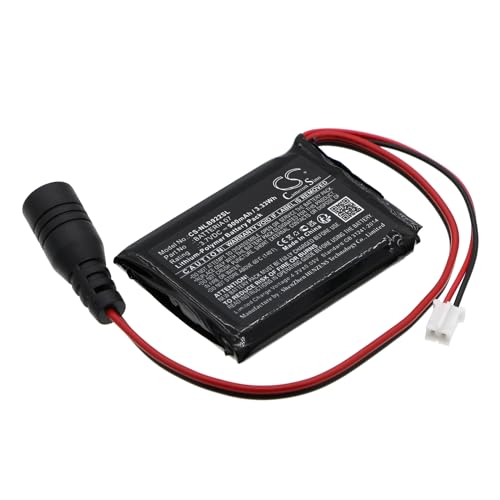 TCTK Akkus 900mAh Kompatibel mit [Nolan] N-COM B902 L, N-COM B902 R Ersetzt BATTERIA 07, SPCOM00000109 von TCTK