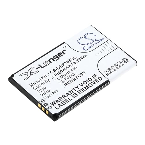 TCTK Akkus 1000mAh Kompatibel mit [Doro] Primo 368 Ersetzt RCBNTC05 FBA von TCTK