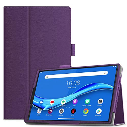 TDA Trading Schutzhülle für Lenovo Tab M10 HD 2nd Gen (TB-X306X) / Smart Tab M10 HD 2nd Gen (TB-X306F) Auto Sleep/Wake PU Leder Folio Stand Cover für Tab M10 HD 2nd Gen 10.1 Zoll Tablet 2020 Release von TDA Trading