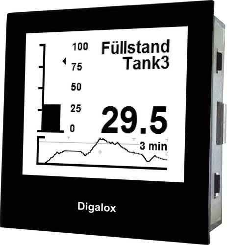 TDE Instruments Digalox DPM72-PP Digitales Einbaumessgerät von TDE Instruments