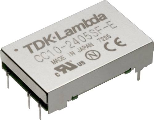 TDK-Lambda CC10-0512DF-E DC/DC-Wandler, Print 5 V/DC -12 V/DC, 12 V/DC, 15 V/DC 0.4A 10W Anzahl Ausg von TDK-LAMBDA