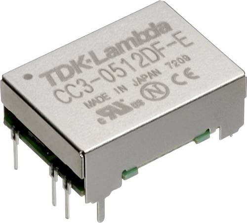 TDK-Lambda CC3-2405SF-E DC/DC-Wandler, Print 24 V/DC 5 V/DC 0.6A 3W Anzahl Ausgänge: 1 x Inhalt 1St. von TDK-LAMBDA