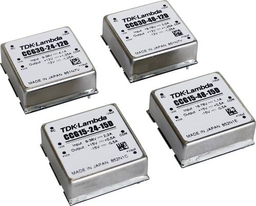 TDK-Lambda CCG15-24-12S DC/DC-Wandler, Print 12V 1.3A 15.6W Anzahl Ausgänge: 1 x Inhalt 1St. von TDK-LAMBDA