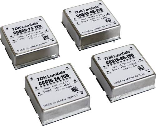 TDK-Lambda CCG15-24-15S DC/DC-Wandler, Print 15V 1A 15W Anzahl Ausgänge: 1 x Inhalt 1St. von TDK-LAMBDA