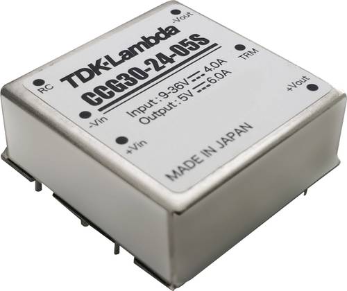 TDK-Lambda CCG30-24-12D DC/DC-Wandler, Print 24V 1.25A 30W Anzahl Ausgänge: 1 x Inhalt 1St. von TDK-LAMBDA