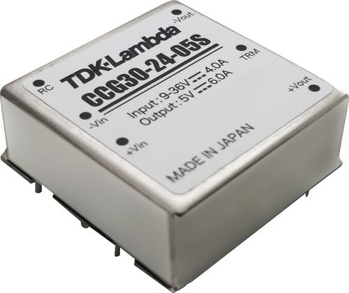 TDK-Lambda CCG30-24-15D DC/DC-Wandler, Print 30V 1A 30W Anzahl Ausgänge: 1 x Inhalt 1St. von TDK-LAMBDA