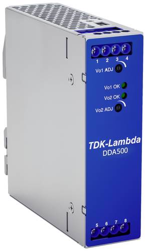 TDK-Lambda DDA500N-D2PP-1205-001 DC/DC-Wandler 12V 20A 500W Anzahl Ausgänge: 2 x Inhalt 1St. von TDK-LAMBDA