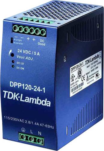 TDK-Lambda DPP120-12-1 Hutschienen-Netzteil (DIN-Rail) 12 V/DC 10A 120W Anzahl Ausgänge:1 x Inhalt von TDK-LAMBDA