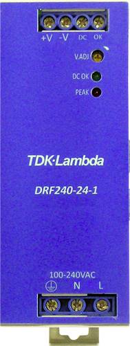 TDK-Lambda DRF240-24-1/HL Hutschienen-Netzteil (DIN-Rail) 24 V/DC 240W Anzahl Ausgänge:1 x Inhalt 1 von TDK-LAMBDA