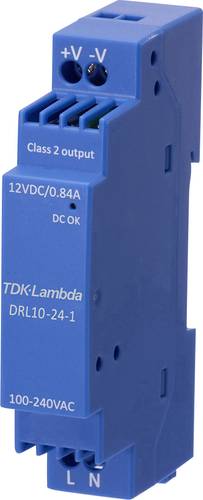 TDK-Lambda DRL10-12-1 Hutschienen-Netzteil (DIN-Rail) 12V 0.84A 10.08W Inhalt 1St. von TDK-LAMBDA