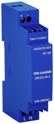 TDK-Lambda DRL10-24-1 Hutschienen-Netzteil (DIN-Rail) 24V 0.42A 10W Inhalt 1St. von TDK-LAMBDA
