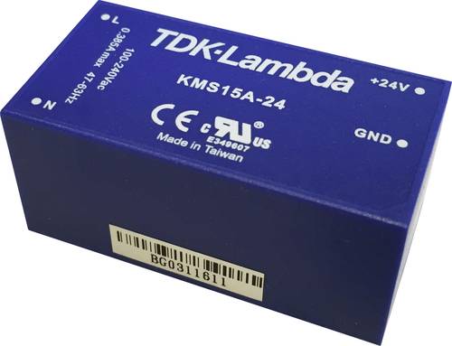 TDK-Lambda KMS15A-24 AC/DC-Printnetzteil 24V 0.625A 15W von TDK-LAMBDA