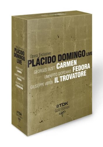 Placido Domingo Live - Gold Edition [4 DVDs] von TDK