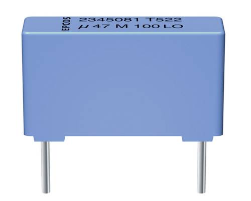 TDK B32522-C1105-K MKT-Folienkondensator radial bedrahtet 1 µF 100 V/AC 10% 15mm (L x B x H) 18 x 5 von TDK