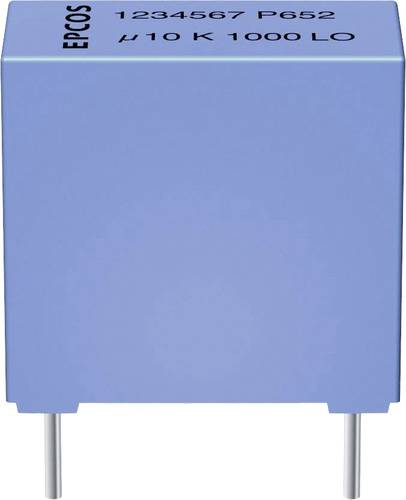 TDK B32529C1104J000 Polyester-Kondensator 0.10 µF 100 V/DC, 63 V/AC 5% 5mm (L x B x H) 7.30 x 2.50 von TDK
