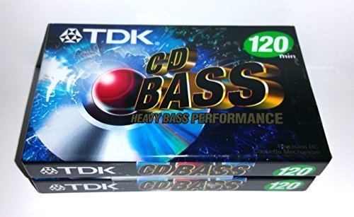TDK CD-Kassetten-Kassettenband, 120 Minuten, 2 Stück von TDK