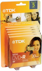 TDK Electronics dvd-r14rcl5 Mini DVD Camcorder von TDK