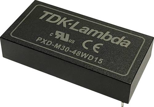 TDK PXD-M30-24WD05 DC/DC-Wandler 24 V/DC 12 V/DC 3.0A 30W Anzahl Ausgänge: 2 x Inhalt 1St. von TDK