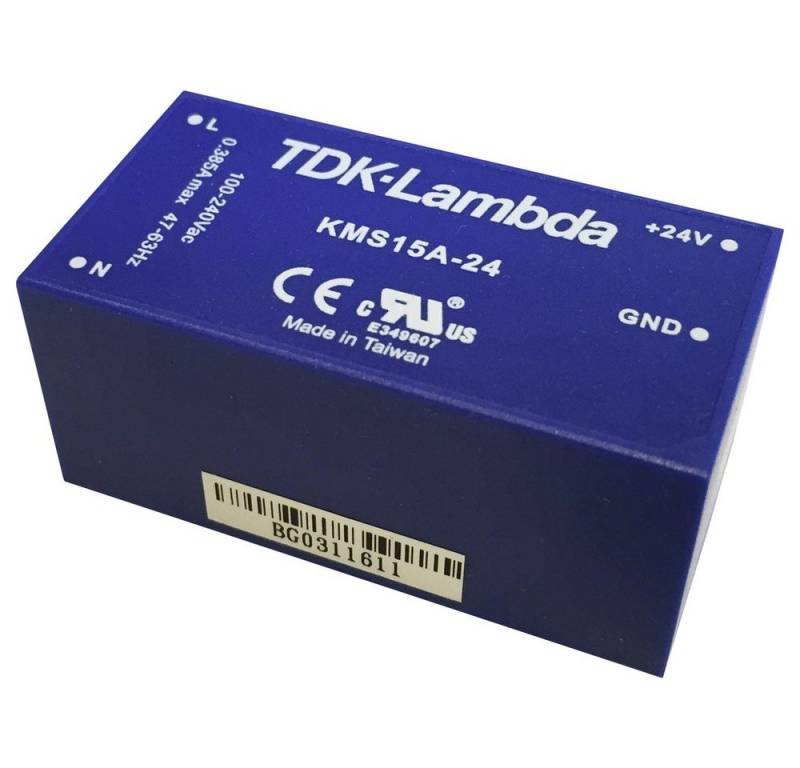 TDK TDK-Lambda KMS15A-9 AC/DC-Printnetzteil 9 V 1.66 A 15 W AC/DC-Einbaunetzteil von TDK