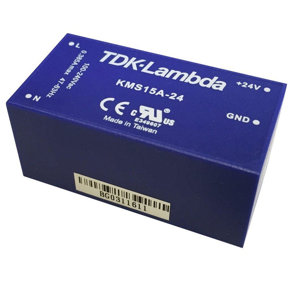 TDK TDK-Lambda KMS30A-15 AC/DC-Printnetzteil 15 V 2 A 30 W AC/DC-Einbaunetzteil von TDK