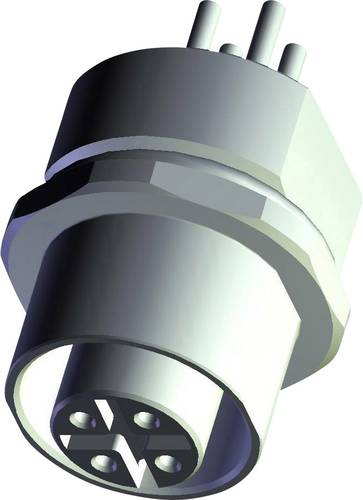 TE Connectivity 6-2271137-2 Sensor-/Aktor-Einbausteckverbinder M12 Buchse, Einbau Polzahl: 12 1St. von TE Connectivity