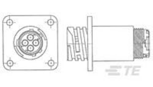 TE Connectivity 796286-1 Rundstecker Stecker, gerade Gesamtpolzahl: 37 Serie (Rundsteckverbinder): C von TE Connectivity