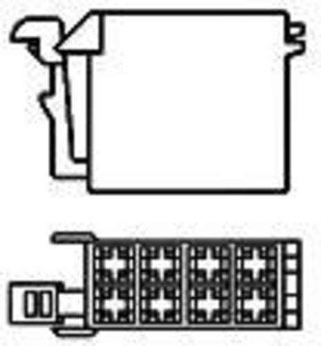 TE Connectivity Buchsengehäuse-Kabel J-P-T Polzahl Gesamt 16 Rastermaß: 5mm 2-963217-1 1St. von TE Connectivity