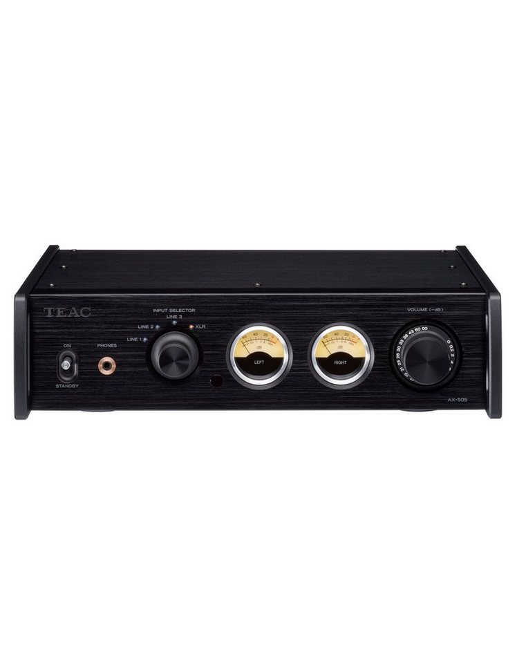 TEAC AX-505 Vollverstärker (115 W, mit leistungsstarken, energieeffizienten Hypex Ncore Endstufenmodul, symmetrische XLR-Analog-Audioeingänge, mit Passiv-Kühlung für leisen Betrieb ohne störende Betriebsgeräusche, RoHS-Konform) TEAC AX-505 Vollverstärker (115 W, mit leistungsstarken, energieeffizienten Hypex Ncore Endstufenmodul, symmetrische XLR-Analog-Audioeingänge, mit Passiv-Kühlung für leisen Betrieb ohne störende Betriebsgeräusche, RoHS-Konform) von TEAC