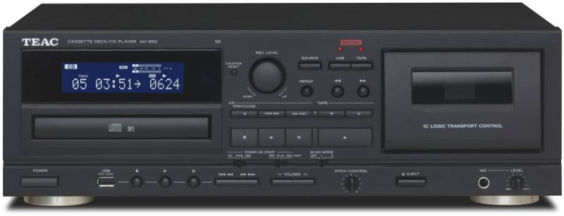 Teac AD-850-SE CD-Player & Kassettendeck von TEAC