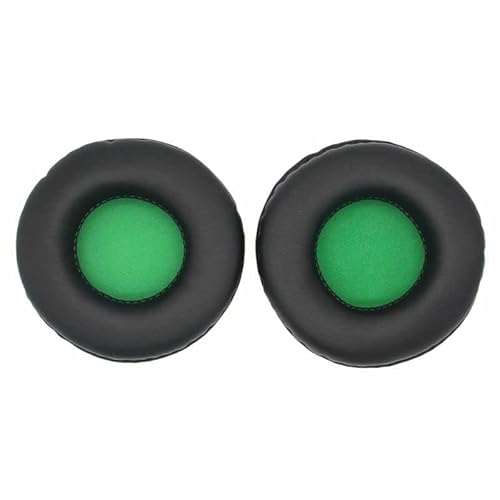 Ersatz-Ohrpolster für Skullcandy Hesh Hehs2.0 Hesh 2 Kopfhörer, Schwarz und Grün, 2 Stück von TEAFIRST