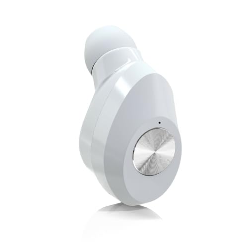 TEAFIRST Mini Wireless Bluetooth 5.2 Earbud In-Ear Stereo Ohrhörer Sport Headset Kopfhörer (Weiß, Sport) von TEAFIRST