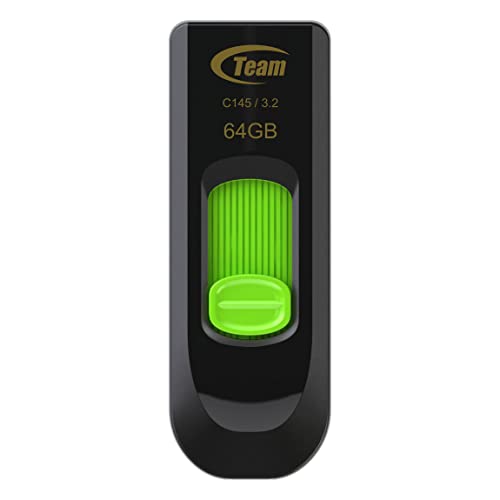 TEAMGROUP TC145364GG01 Flash USB 3.0 64GB C145, Schwarz TEAMGROUP TC145364GG01 Flash USB 3.0 64GB C145, Schwarz von TEAMGROUP