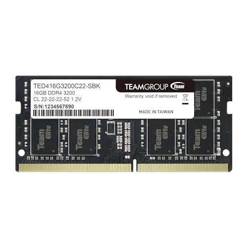 Team Group Elite TED416G3200C22-S01 Memory Module 16 GB 1 x 16 GB DDR4 3200 MHz von TEAMGROUP