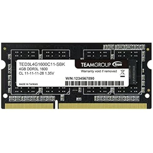TeamGroup TED3L4G1600C11-S01 Memory SO D3 1600 4GB C11 ElL von TEAMGROUP
