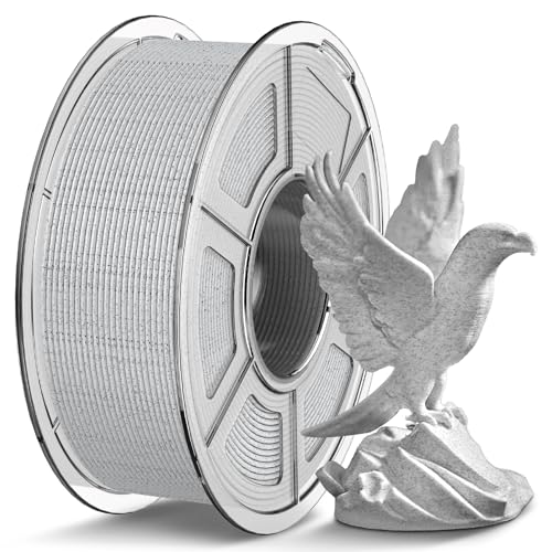 TECBEARS PLA Marmor Filament 1.75mm, High Speed PLA Marble 3D Drucker Filament PLA Oberfläche für 0-600 mm/s Hochgeschwindigkeitsdruck, 1kg Spule Rock PLA 3D Druck Filament, Marmor Weiß TECBEARS PLA Marmor Filament 1.75mm, High Speed PLA Marble 3D Drucker Filament PLA Oberfläche für 0-600 mm/s Hochgeschwindigkeitsdruck, 1kg Spule Rock PLA 3D Druck Filament, Marmor Weiß von TECBEARS