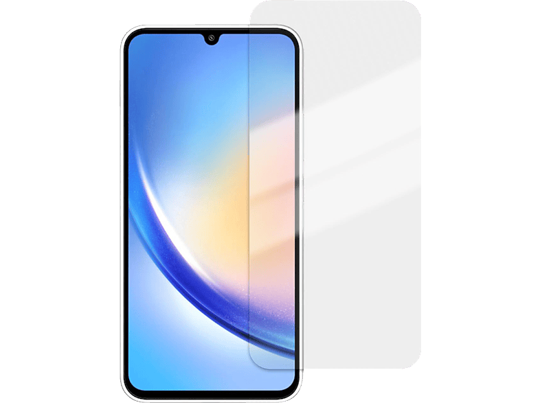 TECCUS 2er Set FullScreen Displayschutzglas (für Samsung Galaxy A34 5G) von TECCUS