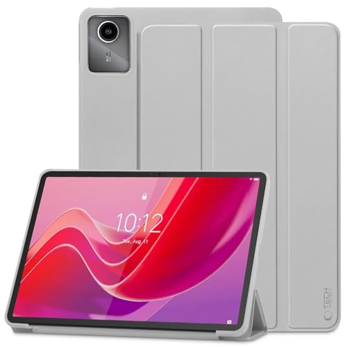 TECH PROTECT SmartCase - Klapphülle, Schutzhülle mit Standfunktion, Magnetische Hülle | Kompatibel mit Lenovo Tab M11 11.0 TB-330 | Grau von TECH PROTECT