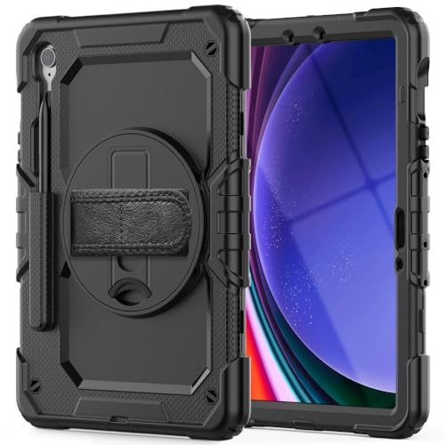 TECH PROTECT Solid360 - Hülle, Schutzhülle mit Standfunktion | Kompatibel mit Samsung Galaxy Tab S9 FE 10.9 X510 / X516B | Schwarz TECH PROTECT Solid360 - Hülle, Schutzhülle mit Standfunktion | Kompatibel mit Samsung Galaxy Tab S9 FE 10.9 X510 / X516B | Schwarz von TECH PROTECT
