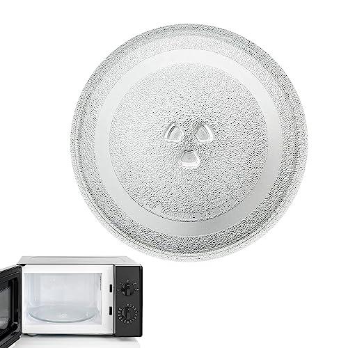 TECHEEL Universal Mikrowellenteller, Mikrowellenteller Glas 24,5cm, Mikrowelle Drehteller Ersatz, Universal Drehteller für Mikrowelle, Glasteller für Mikrowelle, Glasteller Ersatz Teller TECHEEL Universal Mikrowellenteller, Mikrowellenteller Glas 24,5cm, Mikrowelle Drehteller Ersatz, Universal Drehteller für Mikrowelle, Glasteller für Mikrowelle, Glasteller Ersatz Teller von TECHEEL