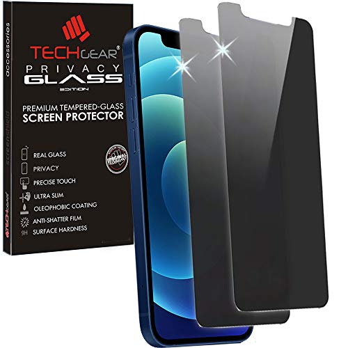 TECHGEAR 2 Stück Anti Spy Schutzfolie kompatibel mit iPhone 12 Mini - Anti Spy PRIVACY Privatsphäre Schutzfolie Edition Displayschutzfolie aus gehärtetem Glas TECHGEAR 2 Stück Anti Spy Schutzfolie kompatibel mit iPhone 12 Mini - Anti Spy PRIVACY Privatsphäre Schutzfolie Edition Displayschutzfolie aus gehärtetem Glas von TECHGEAR